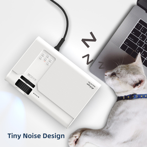 Máy Chiếu Mini Salange P60H, Hỗ Trợ 1920*1080P, Máy Chiếu Màn Hình LCD HD Rạp Hát Gia Đình Di Động 4K 4800 Lumens - Product Image 4