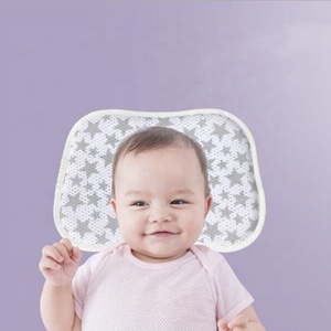 Nuevo llegar estrella transpirable, lavable anti rollo de <span class=keywords><strong>cabeza</strong></span> <span class=keywords><strong>plana</strong></span> almohada del bebé - Product Image 1