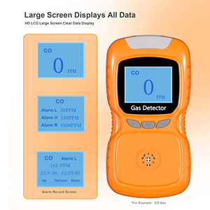 Nhà Máy Giá phân tích khí Detector co H2S không có No2 SO2 NH3 02 HCL xách tay phân tích khí thải với âm thanh và ánh sáng báo động - Product Image 6