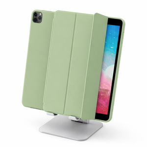 Funda Trasera Triple de Cuero PU y Silicona con Función Auto Wake/Sleep para <span class=keywords><strong>Xiaomi</strong></span> <span class=keywords><strong>Pad</strong></span> <span class=keywords><strong>5</strong></span> Pro <span class=keywords><strong>2022</strong></span> de 12.4 Pulgadas - Product Image 1