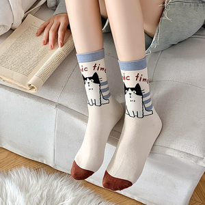 Funny Crazy <strong>Sock</strong> for Men Women Cute Dog Hip <strong>Hop</strong> Dog Lover Breathable Pattern Printed Crew <strong>Sock</strong> Novelty Gift - Product Image 2