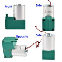 Pompa Vakum Tekanan Udara Mini Elektrik DC Portabel UV-U1 12/24V/220V 12W -70KPa 13L/mnt