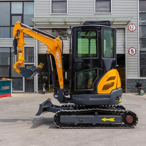 Hightop HT25 2.7 tấn 3ton vườn Digger nhỏ Digger mini nhỏ Máy xúc mini Digger với động cơ diesel - Product Image 1