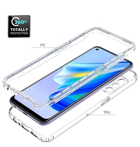 เคสโทรศัพท์สำหรับ OPPO A95 4G Reno 6 Lite เคสโทรศัพท์ TPU + PC แบบใสเป็นมิตรกับสิ่งแวดล้อมแฟชั่นออกแบบได้ตามต้องการ - Product Image 5