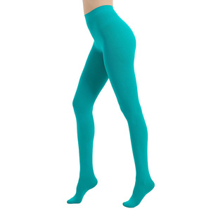 Collant Opaque Femme Tricoté Taille Haute 80 Deniers Doux Couleur Unie Avec <span class=keywords><strong>Pied</strong></span> <span class=keywords><strong>Sexy</strong></span> Mature Imprimé Spandex Polyester Été - Product Image 5