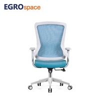 EGROspace Mobilier de Conférence Moderne Chaise de Bureau Ergonomique en Maille Confortable pour Réception Fournisseur