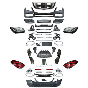 Kit de carrocería de parachoques de Venta caliente para Mercedes Benz Clase S W222 2014-2020 facelif al estilo <span class=keywords><strong>Maybach</strong></span>. - Product Image 1