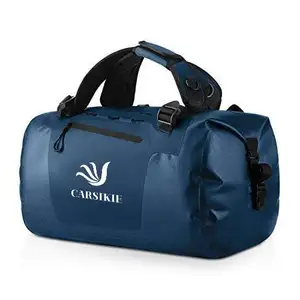 Personalizado 500DPVC TPU grande capacidade ao ar livre esportes Camping saco seco motocicleta cauda saco impermeável viagem Duffel Bag