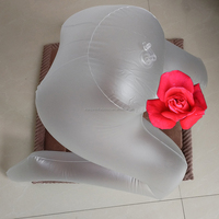 Jouet gonflable sexy en PVC souple de haute qualité, directement de l'usine, poupée gonflable semi-transparente avec SPH à vendre