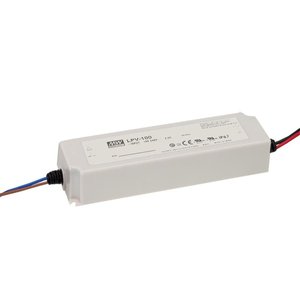 Fuente de Alimentación Mean Well LPV-100-5 de 100W 5V, Convertidor de Corriente CA/CC, Impermeable IP67, Canal Único, Voltaje Constante - Product Image 1
