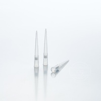 Embouts de pipette filtrante transparents de 200 µl, stériles, sans enzymes, consommables de laboratoire jetables, emballés en boîte