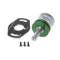 Sensor sudut efek Hall potensiometer Analog transduser rotasi perpindahan Non kontak instrumen DC 5V 10166