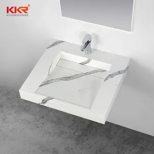 KKR-lavabo de diseño italiano, mueble de baño, lavabo Doble