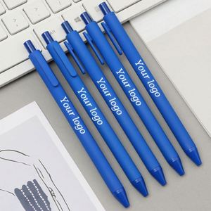 Stylos à bille personnalisés avec logo, stylos à bille promotionnels fantaisie colorés, fournitures de bureau, papeterie fabriquée sur mesure - Product Image 6