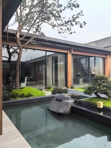 Porte patio coulissante et relevable en aluminium DEYU Premium série 128, homologuée NAFS, résistante aux ouragans, grande porte coulissante en verre - Product Image 3