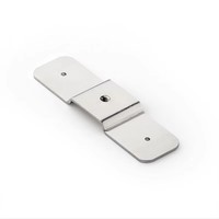 Barre omnibus en aluminium massif durable, barre conductrice stable pour armoire de commande électrique et utilisation en ingénierie électrique extérieure