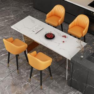 <span class=keywords><strong>Tabouret</strong></span> <span class=keywords><strong>de</strong></span> <span class=keywords><strong>bar</strong></span> en acier <span class=keywords><strong>de</strong></span> luxe léger avec accoudoirs, dossier à quatre pieds, <span class=keywords><strong>design</strong></span> moderne et simple pour la maison, le <span class=keywords><strong>bar</strong></span>, le caissier, <span class=keywords><strong>tabouret</strong></span> surélevé - Product Image 3