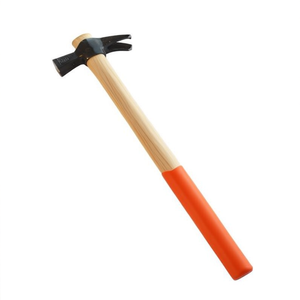 Marteau de charpentier Ttake 5087 avec manche en bois et poignée orange pour la menuiserie et le ciselage - Product Image 2