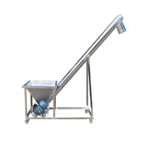 Stainless Steel Automatic <strong>Screw</strong> <strong>Conveyor</strong> Machine for Salt Refinery Injection Auger <strong>2</strong>-3t/h Capacity 220/380/440V Voltage - Product Image 1