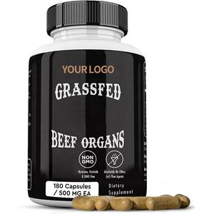 Vente flash : Complément alimentaire premium à base de bœuf nourri à l'herbe - 500 mg par capsule, formule non-OGM - Product Image 2