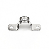 Collier de serrage en acier inoxydable 304 épaissi, type selle, attache en U pour tuyau d'eau, métrique/pouce