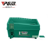 Machine à tee de golf multifonctionnelle semi-automatique PGM JQ012, distributeur de balles de golf, lanceur avec support pour clubs de golf