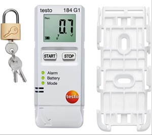 Original and New Testo 184 - <b>Temperature</b>, Humidity Shock USB Transport <b>Data</b> <b>Logger</b> - Product Image 2