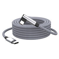 Câble de charge rapide tressé Type-C vers Type-C PD 60W avec transfert de données pour téléphones mobiles et tablettes