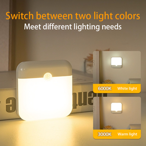 Wholesale Usb Rechargeable Pir <b>Motion</b> <b>Sensor</b> <b>Led</b> Night <b>Light</b> With EnergySaving Human Body Induction Lamp Smart Home Appliances - Product Image 5