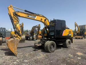 Excavadora de Ruedas SANY SY155W de 13.5 Toneladas con Motor Isuzu y Capacidad de Cucharón de 0.58 m³ para Minería y Construcción en Oferta - Product Image 3