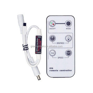 Bộ Điều Khiển Làm Mờ Đèn LED Một Màu Điều Khiển Từ Xa IR Không Dây 6 Phím Đèn Dải LED 5V 12V 24V Bộ Điều Chỉnh Độ Sáng Hồng Ngoại Mini IR - Product Image 5