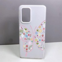 Nouvelles coques de téléphone portable motif papillon pour iPhone séries 11-17, toucher doux, pour Samsung S26U/S24P/A17, coque arrière en gelée
