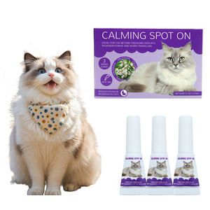 Soutien au <span class=keywords><strong>stress</strong></span> et à la tension pour <span class=keywords><strong>chien</strong></span> et chat avec des ingrédients naturels, formule liquide homéopathique sans apaisant pour toutes les races, tous âges et tous poids - Product Image 2