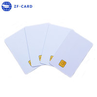 Carte IC vierge intelligente en PVC SLE 5528 avec interface de communication RFID