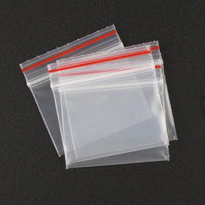 맞춤형 투명 미니 PE LDPE 일회용 지퍼백 재밀봉 가능 플라스틱 포장 백 - Product Image 5