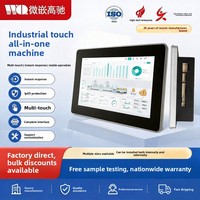Panel HMI Industrial Android de Amplio Rango de Temperatura, Sin Ventilador, 21.5 Pulgadas, RS485, RS232, Todo en Uno, IP65, Pantalla Táctil, Computadora, 32GB en Stock