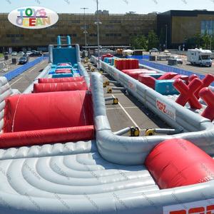 Percorso a Ostacoli Gonfiabile Commerciale per Eventi, Corsa Gonfiabile Pazza per Adulti 5k - Product Image 2