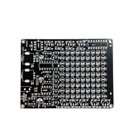 Kit de soudage DIY pour projecteur LED, DC 4.5-9V, lumière dynamique axes X/Y, 81 LED rouges, projet d'apprentissage électronique STEM pour les amateurs