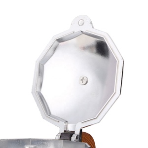 ¡Oferta! cafetera moka profesional manual <span class=keywords><strong>de</strong></span> aluminio y acero inoxidable - Product Image 4