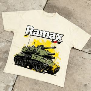 Camiseta Corta de Corte Cuadrado con Logotipo Personalizado, 300 g/m², 100% Algodón, Gráfico, Ecológica, Transpirable, Corte Holgado para Hombre - Product Image 2