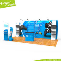 10x20ft 10x10ft Super Populaire Portable Canton Foire Salon Stand Stand d'exposition modulaire mur exposition