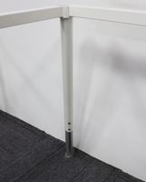 Table de bureau en métal de Guangzhou, cadre de table, pied de table pour mobilier, poste de travail de bureau pour 4 personnes