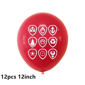 Set balon lateks berpola kartun, spanduk Selamat Ulang Tahun, bendera dekorasi pesta Natal untuk anak-anak, Hari Valentine - Product Image 5