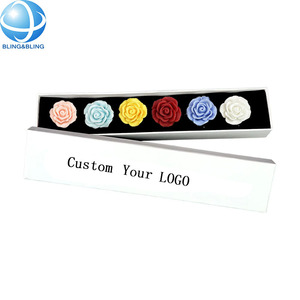 Mancuernillas de Lujo con Gemas Coloridas, Cubrebotones sin Costuras, Accesorios para Camisas de Mujer - Product Image 5