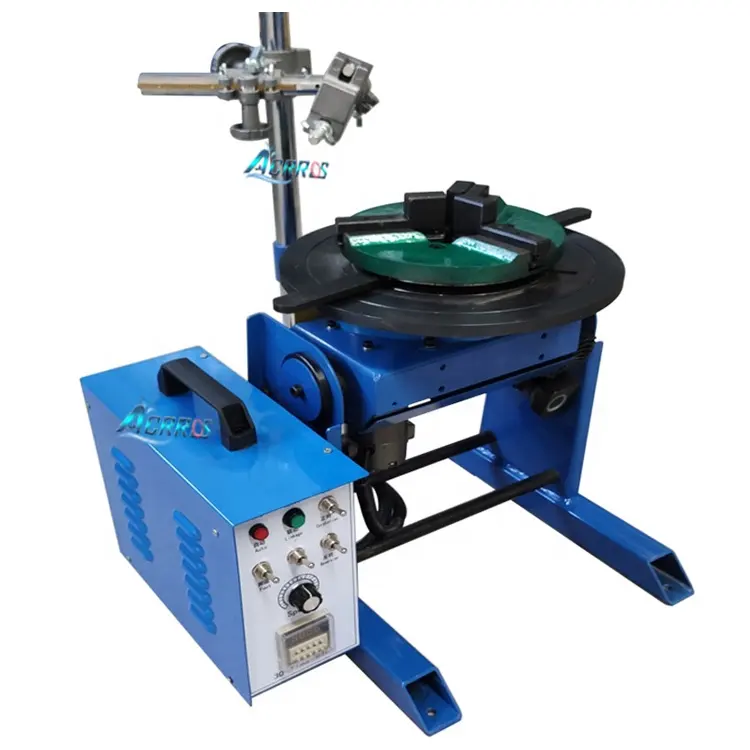 30Kg ROTARY Mini Hàn Định Vị Turntable Thời Gian Chuck Wp200 Torch Chủ Chân Chuyển Đổi 220V 110V