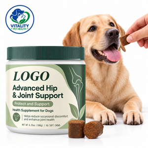 Private Label <b>Dog</b> Soft Chews <b>Glucosamine</b> For All Ages <b>Dog</b> Hip Joint Support Health Supplement Private Label OEM ODM - Product Image 1