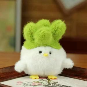 Muñeca para hacer <span class=keywords><strong>sonido</strong></span> de pájaro de ajo, recuerdo cultural y creativo, regalo, colgante de muñeco de peluche "No es fácil" de pájaro de la paz - Product Image 3