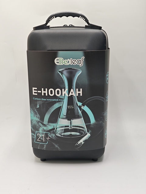 Hoka Wholesale Portable Mini Rechargeable Electronic Hookahs Fast Charging LED Custom Logo Frosted Free Type Pattern Bar Use