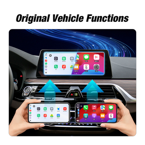 กล่อง Wireless CarPlay Android Auto สำหรับ BMW M2 F87 <span class=keywords><strong>M3</strong></span> F80 ปี 2017-2020 EVO Mirror Link รองรับการเล่นผ่าน USB โมดูลติดตั้งเพิ่มเติมแบบ Plug and Play - Product Image 2
