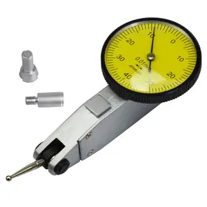 Medidor de teste indicador de discagem 0-0.8mm x 0.01mm, ferramenta de medição